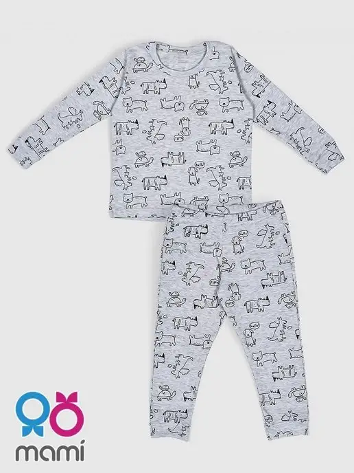 Mami-kids Пижама для новорожденных мальчиков пижамный костюм, вариант, фото 2