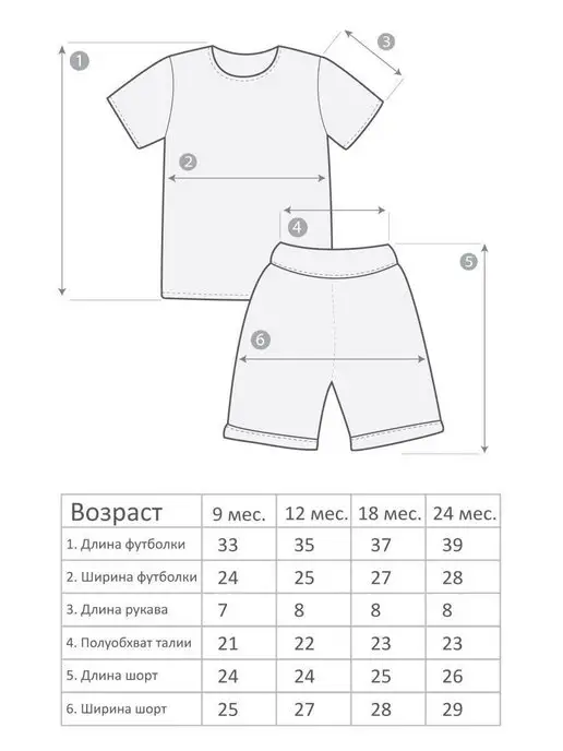 Mami-kids Костюм для новорожденных детей с шортами, розовый, фото 5