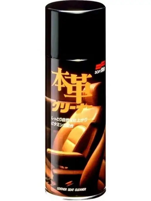 SOFT99 Очиститель кожи (мусс) 300мл 02052, 300 мл