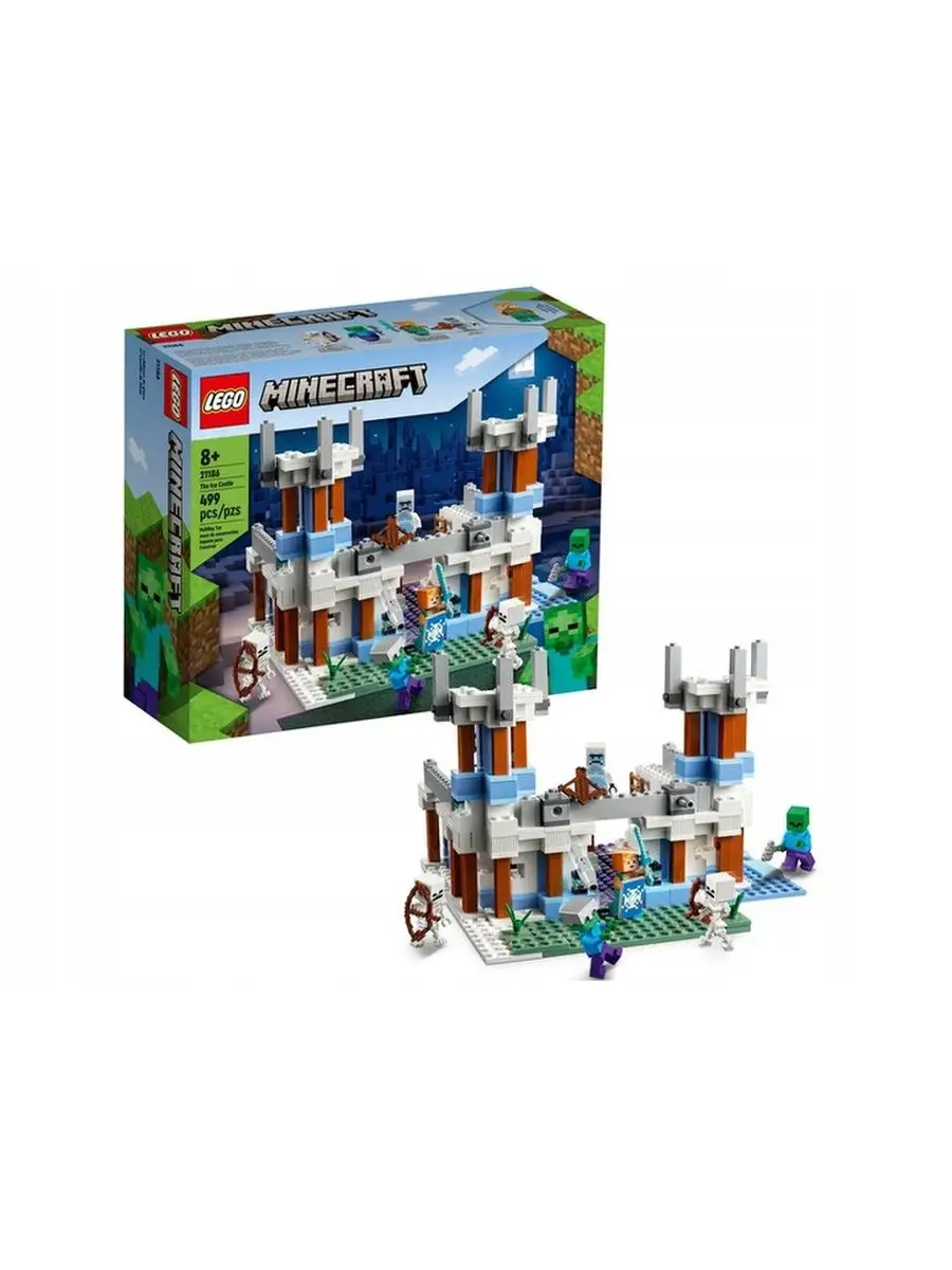 Lego Майнкрафт Ледяной Дворец 21186 LEGO 100080327 купить в  интернет-магазине Wildberries