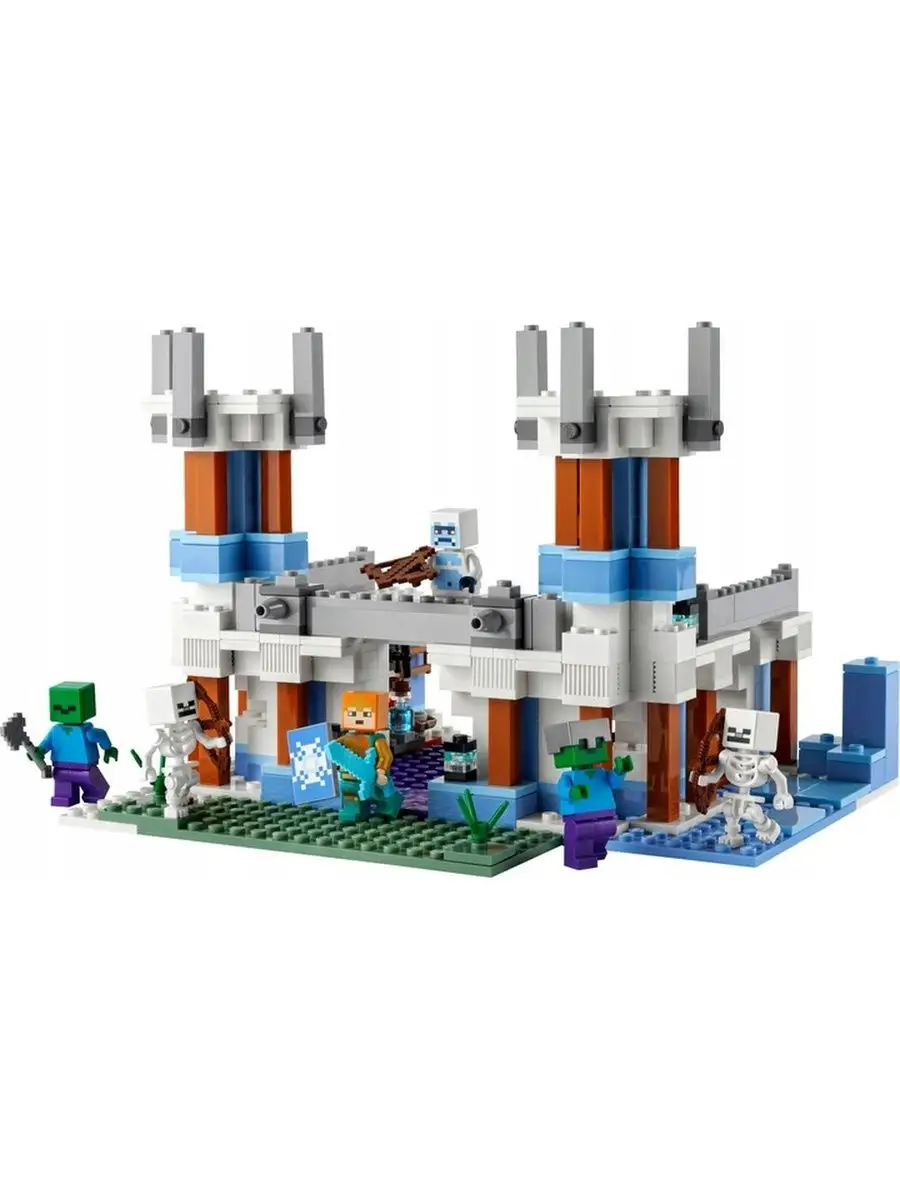 Lego Майнкрафт Ледяной Дворец 21186 LEGO 100080327 купить в  интернет-магазине Wildberries