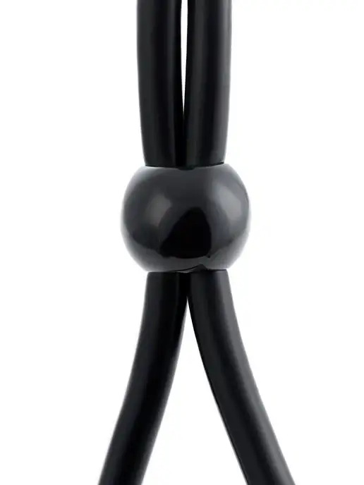 A-Toys by TOYFA Эрекционное лассо на пенис с одной бусиной, 19.5 см, черный, фото 6