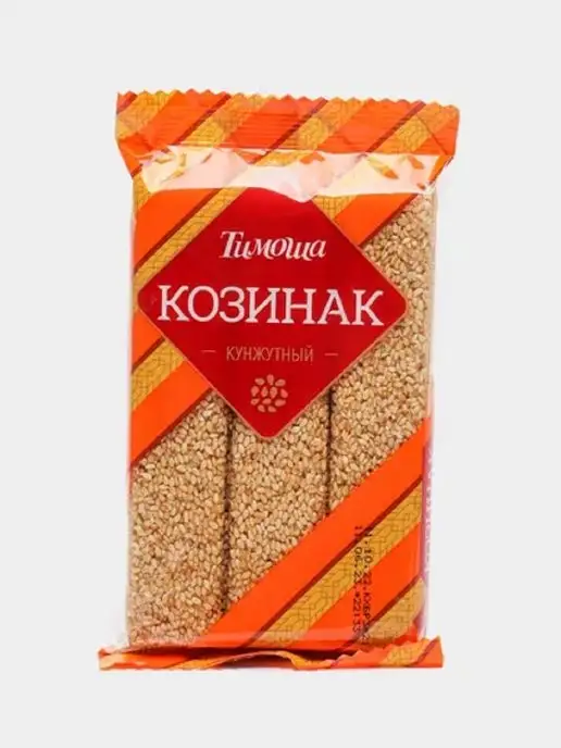 ТИМОША Козинак кунжутный 150 г 3 шт, 150 г, 3 шт, фото 5