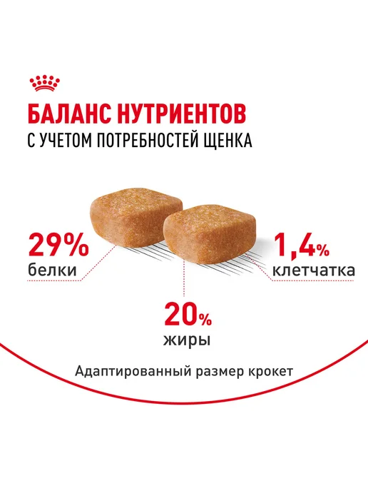 Сухой корм Royal canin Yorkshire Terrier для собак, щенки, 1,5 кг, фото 5