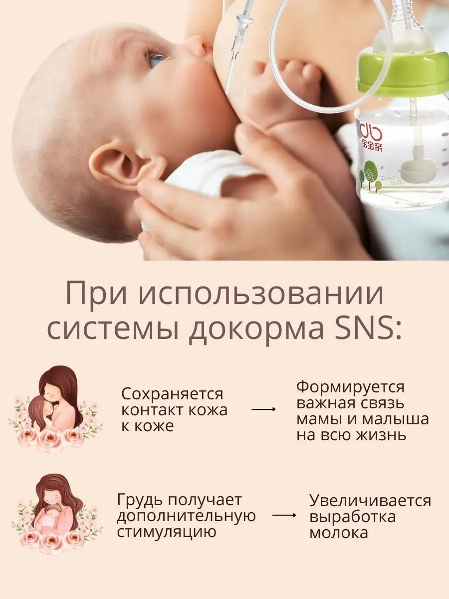 Дополнительная система кормления SNS AmBaby 100335965 купить за 2 184 ₽ в  интернет-магазине Wildberries