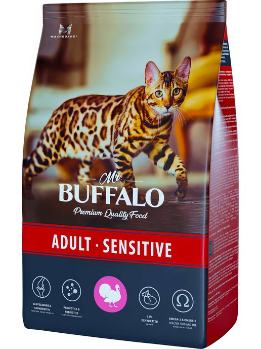 Mr.Buffalo | Корм для кошек 10 кг