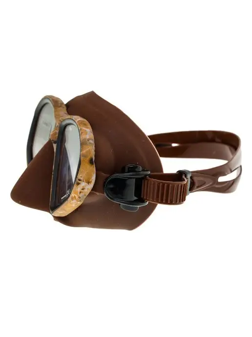 Marlin Маска для плавания MATTE BROWN для подводной охоты, коричневый, фото 2