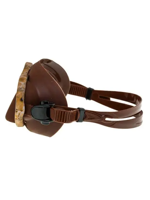 Marlin Маска для плавания MATTE BROWN для подводной охоты, коричневый, фото 3