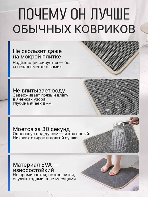 Wondercraft Коврик для туалета, вариант, фото 2