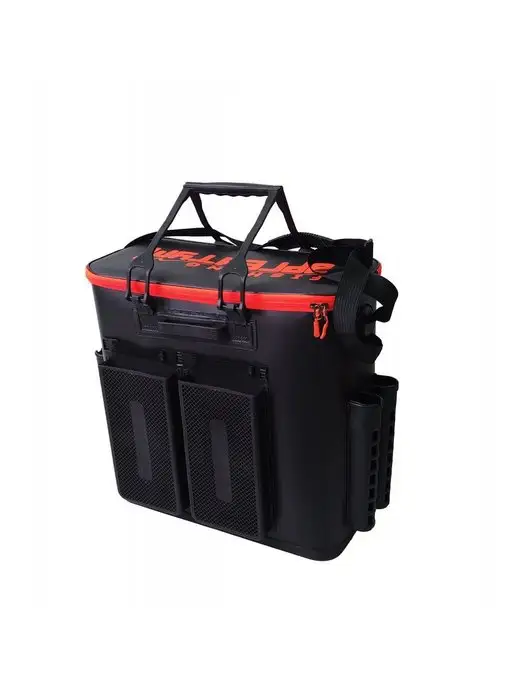 Argentum fishing рыболовные сумки каны рюкзаки Ящик EVA сумка рыболовная для рыбака спиннингиста, черный, фото 6