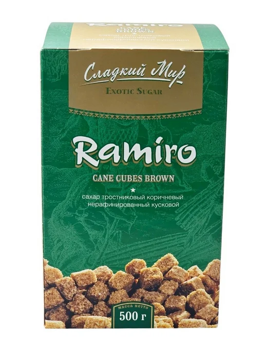 Ramiro Сахар тростниковый куск коричн. 2шт*500г, 2 шт, 500 г, фото 5