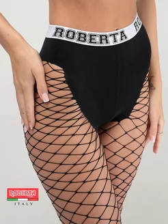 Колготки в сетку Roberta 100571884 купить за 270 ₽ в интернет-магазине Wildberries