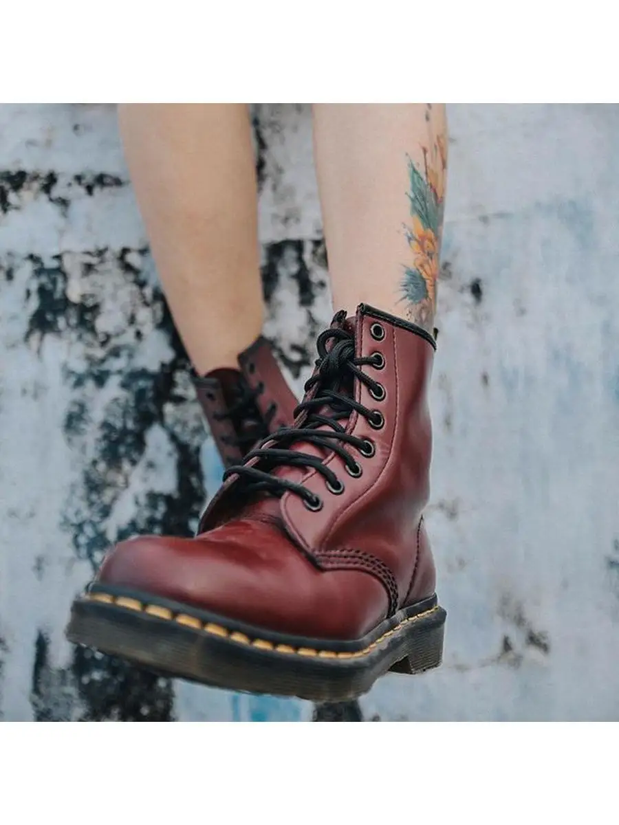 Dr martens cherry queso best sale