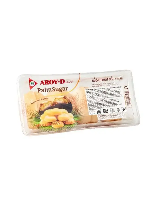 Мед и Конфитюр Сахар пальмовый Palm Sugar Aroy D 454 гр, 454 г, фото 5
