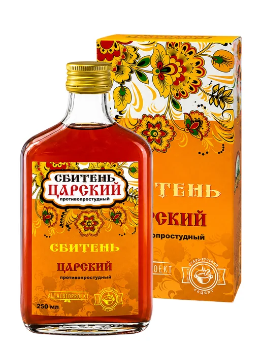 Мед и Конфитюр Сбитень Царский противопростудный 250, 250 мл, фото 8