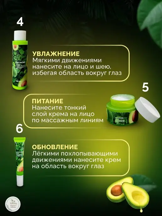 Капелька красоты и заботы Подарочный набор косметики для женщин, бьюти бокс, зеленый, фото 6