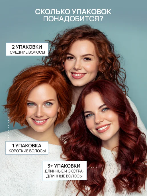 STYLIST PRO Стойкая крем краска для волос Медно-рыжий 5.46, оранжевый, фото 8