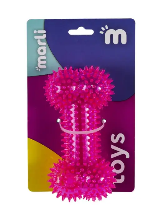 MarLi Игрушки для собак косточка, розовый, фото 2
