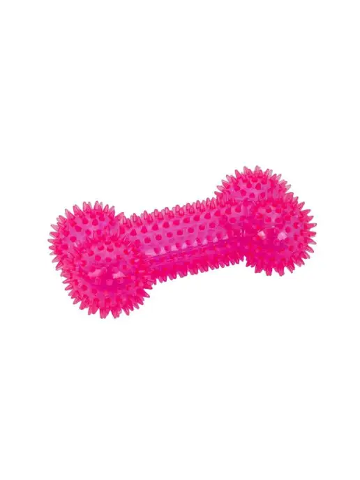 MarLi Игрушки для собак косточка, розовый, фото 4