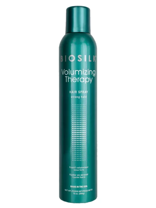 Biosilk Лак для волос без утяжеления Volumizing Therapy Strong Hold, зеленый, фото 6