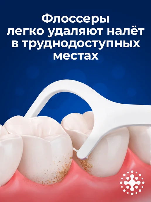 beiber Зубная нить на держателе со вкусом мяты 165 шт, 165 шт, фото 3