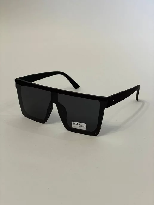 Pazar Очки солнцезащитные квадратные, черный, фото 4