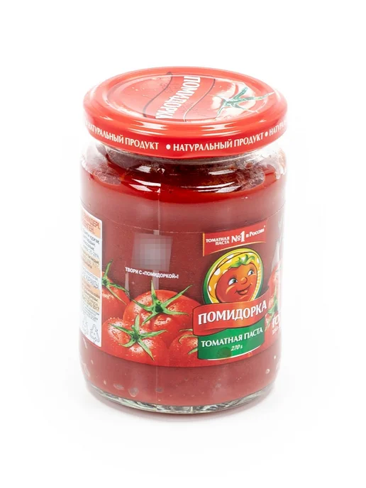ПОМИДОРКА Томатная паста 250г (комплект из 10 шт), 250 г, 10 шт, фото 6