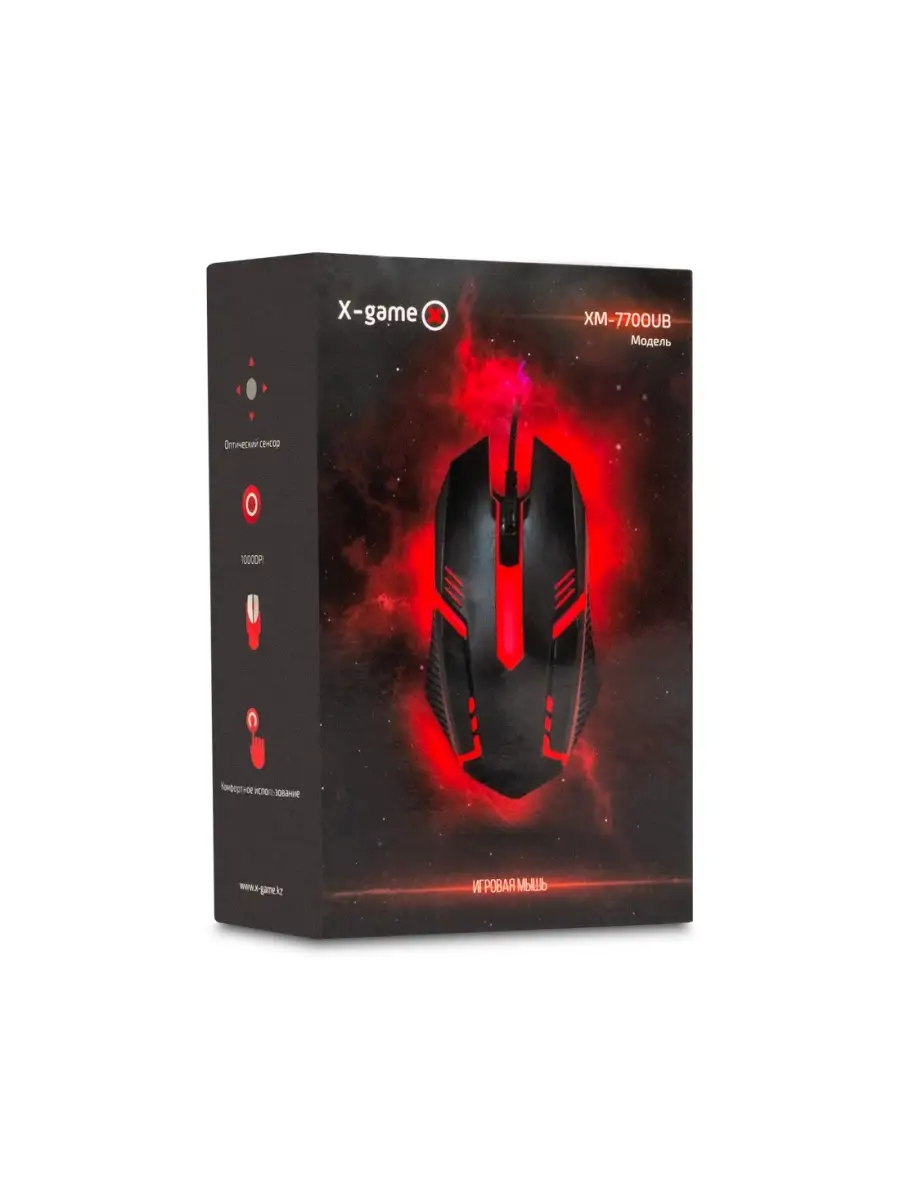 Игровая компьютерная мышь X-Game XM-770OUB X-Game 72287861 купить за 463 ₽  в интернет-магазине Wildberries