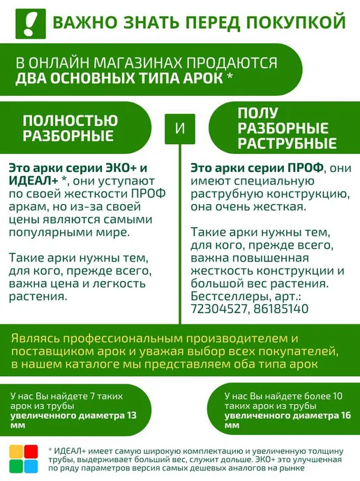 MPSELECT Арка садовая опора для вьющихся растений и цветов, зеленый, в упаковке 3 кг, фото 5