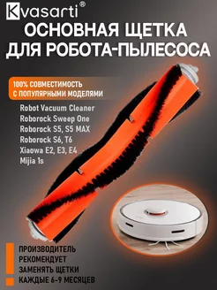 Основная щетка для робота-пылесоса Roborock Kvasarti 72299006 купить за 301 ₽ в интернет-магазине Wildberries