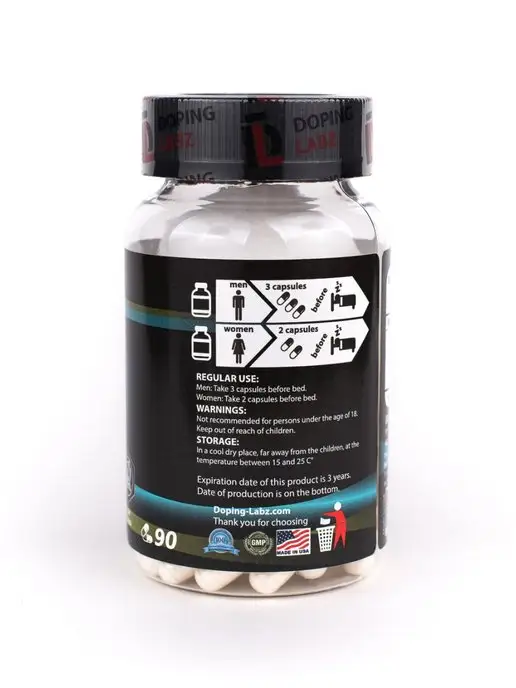 Doping Labz ЗМА ZMA 495, 90 капсул, вариант, фото 2