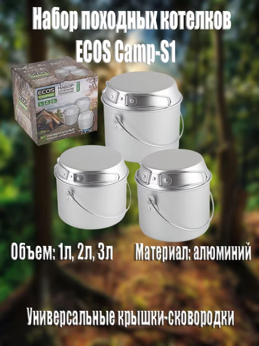 Ecos Котелок, серый