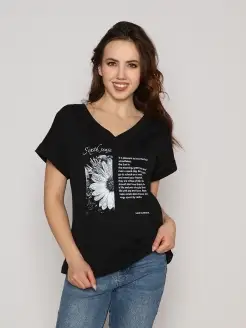 Футболка Fashion Margo 72361031 купить за 498 ₽ в интернет-магазине Wildberries