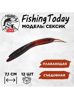 Силиконовые приманки Fishing Today Sexic 72362198 купить за 300 ₽ в интернет-магазине Wildberries