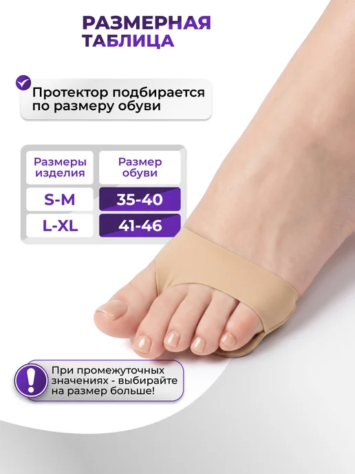Trives Протектор для обуви, пальцев и стопы, Протектор под стопу, фото 2