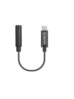 Переходник BY-K4 3,5 мм TRS на USB Type-C Boya 72507948 купить за 2 582 ₽ в интернет-магазине Wildberries