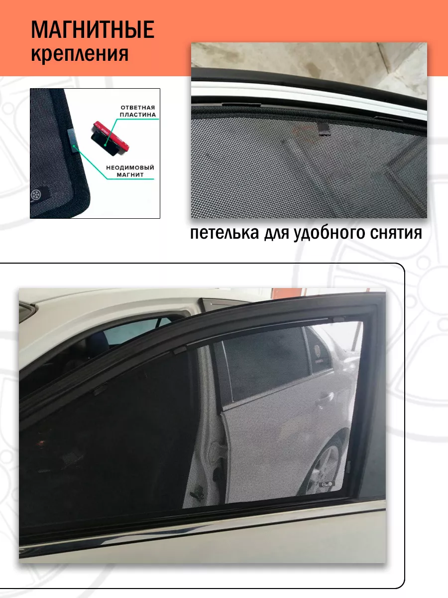 Автошторки на передние боковые окна BMW 3er 5 4дв. E90 Esco-pro 72530820  купить за 2 927 ₽ в интернет-магазине Wildberries