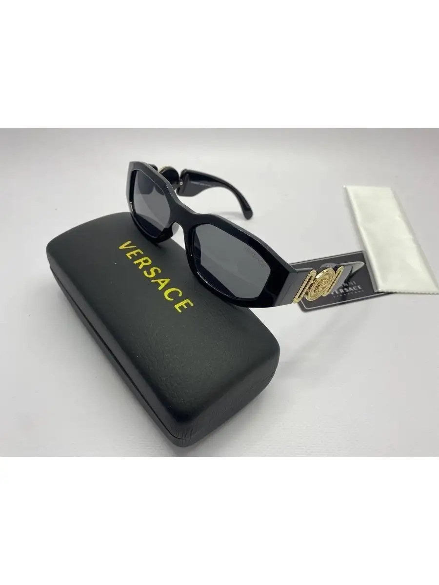 Солнцезащитные очки Versace Optic&Brand 72566176 купить за 1 798 ₽ в  интернет-магазине Wildberries