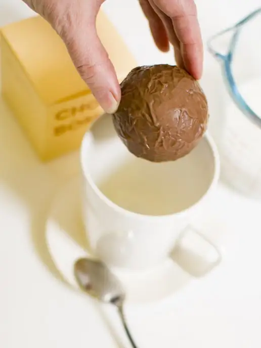 CHOCOCO Шоколадные бомбочки с маршмеллоу и какао, вкусный подарок, 4 шт, фото 4