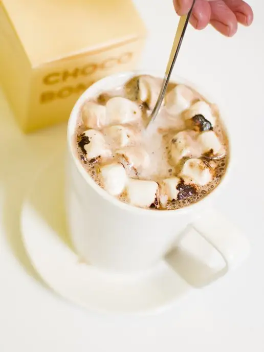 CHOCOCO Шоколадные бомбочки с маршмеллоу и какао, вкусный подарок, 4 шт, фото 7