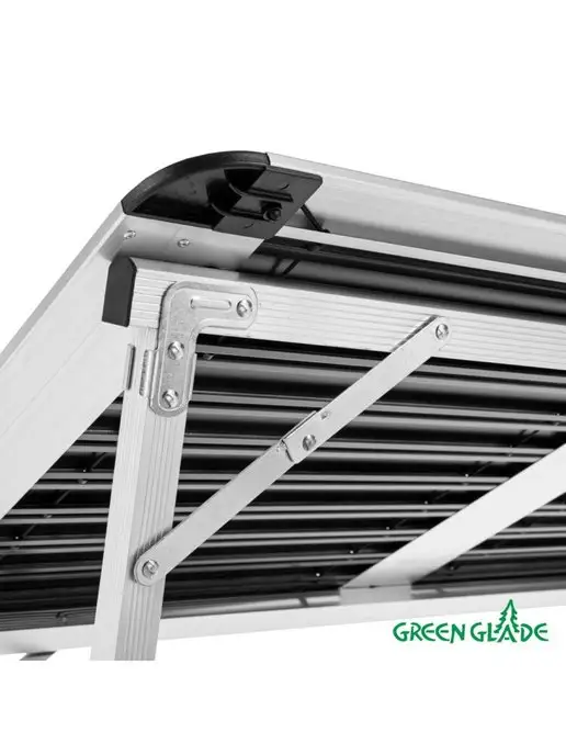 Green Glade Стол туристический складной алюминиевый, зеленый, в упаковке 5 кг, фото 7