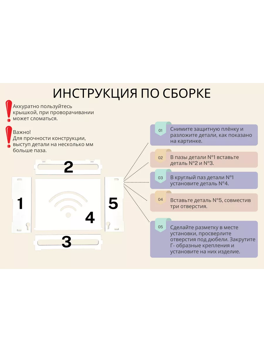 Полка настенная белая для роутера WIFI AutoMorgen 72611581 купить за 796 ₽  в интернет-магазине Wildberries