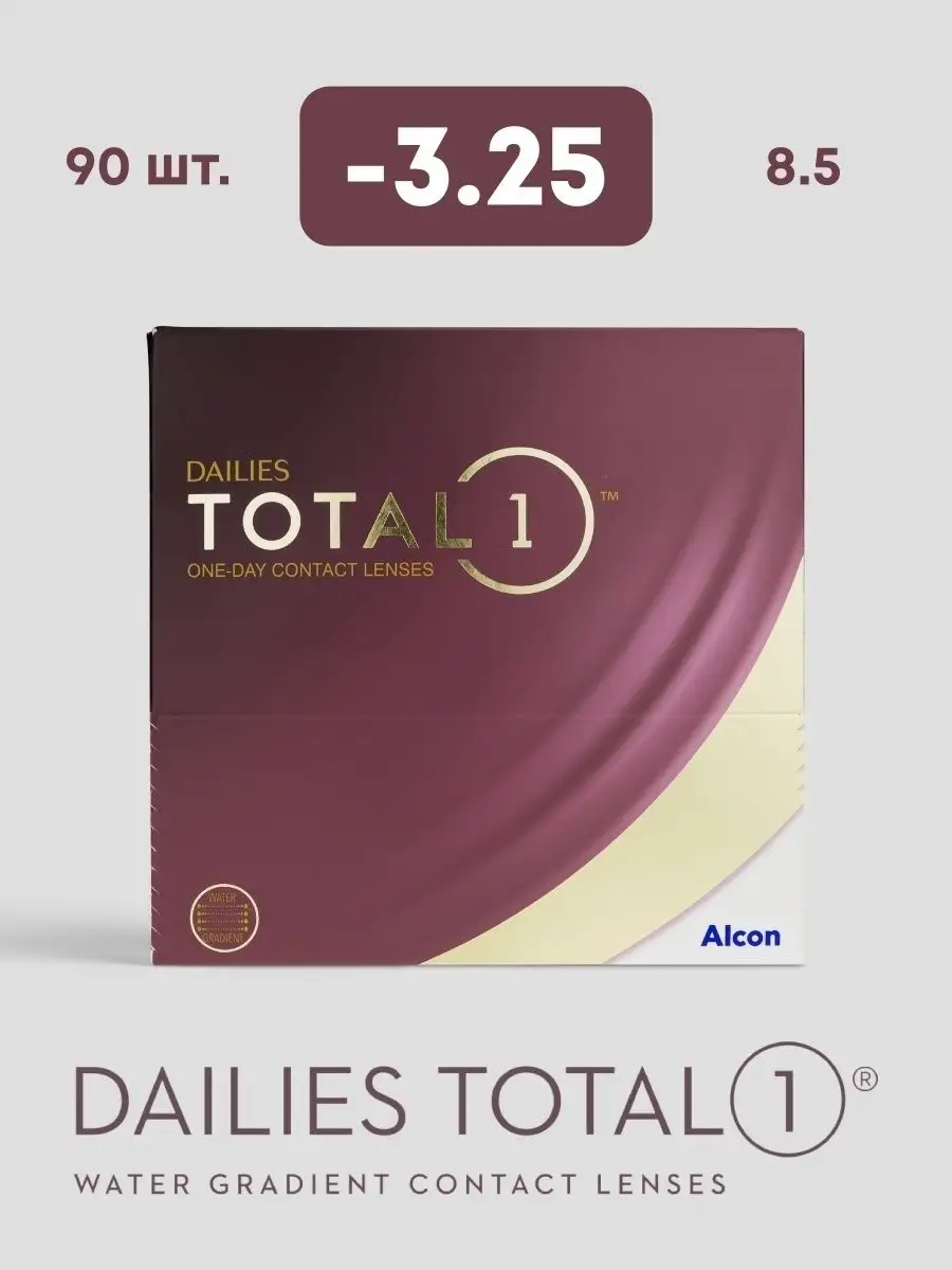 Однодневные Линзы Dailies Total 1 Купить