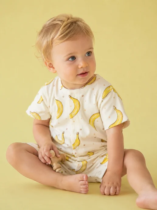 Little Star Песочник вязаный для малыша, белый, фото 2