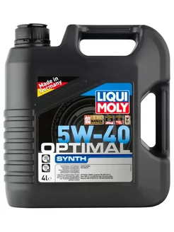 OPTIMAL 3926 5w40 4л Liqui Moly 72745934 купить за 4 630 ₽ в интернет-магазине Wildberries