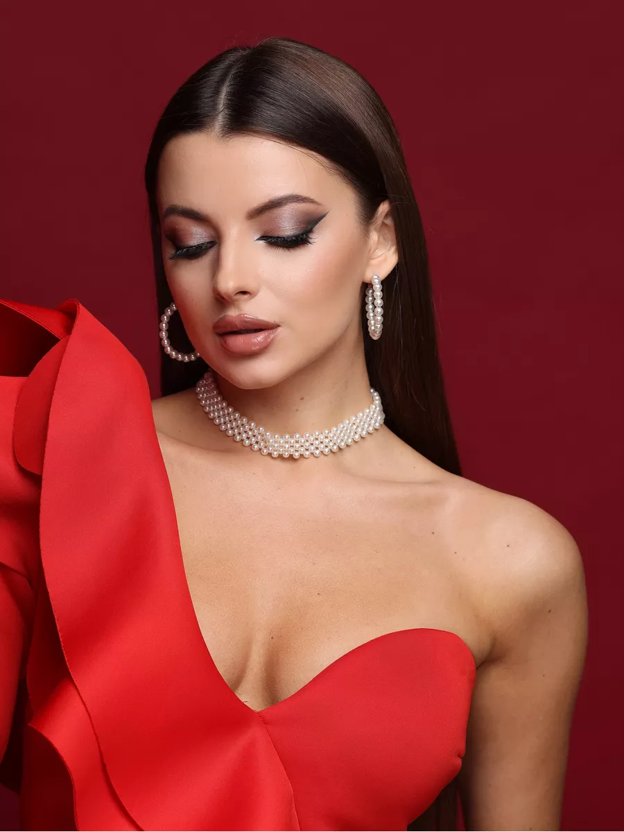 Чокер с жемчугом вечерний бижутерия CELEBRITY ACCESSORIES 72746479 купить  за 415 ₽ в интернет-магазине Wildberries