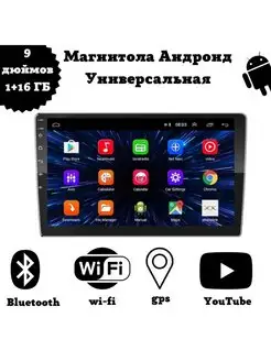 Магнитола 2-Din на Android Автомагнитола 9 дюймов Store-avto 72785647 купить за 4 712 ₽ в интернет-магазине Wildberries
