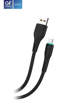 Кабель Micro-USB GFPower F16M, 3.6A, пвх GFPower. Цвет черный. Вид 2.