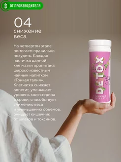 Детокс комплекс для похудения DETOX complex Сибирская клетчатка