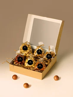 Подарочный набор орехов №1, Ореховая смесь Миндалевский 72828309 купить за 520 ₽ в интернет-магазине Wildberries
